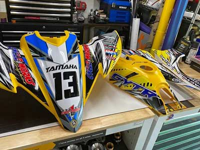 Custom themed vehicle wrap by WB Creations