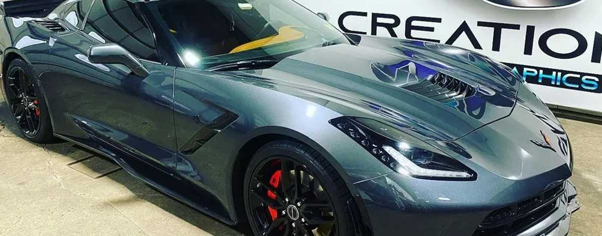 Yamaha motorcycle fairing wrap by WB Creations
